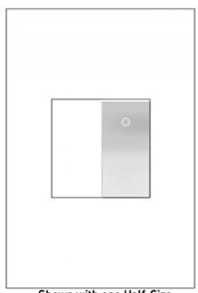 adorne Paddle Switch, Half-Size, White, with Microban